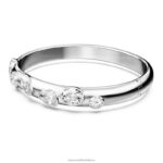 dextera náramok zmiešané rezy, biele, rhodiované B8ZNT630 Swarovski šperky - Image 2
