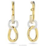 dextera visiace náušnice biela, pozlátená B8ZNT843 Swarovski šperky - Image 4