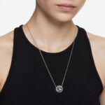 dutý prívesok biela, rhodiovaná B8ZNT218 Swarovski šperky - Image 2