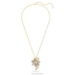 elegantný náhrdelník z Afriky kvet, viacfarebný, pozlátený B8ZNT126 Swarovski šperky - Image 3
