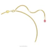 florere prívesok a brošňa dlažba, kvetina, ružová, pozlátená B8ZNT331 Swarovski šperky - Image 4