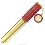 guľôčkové pero alea červená, pozlátená B8ZNT1300 Swarovski príslušenstvo - Image 3