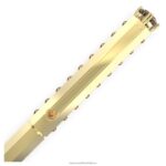 guľôčkové pero klasický, žltý, pozlátený B8ZNT1297 Swarovski príslušenstvo - Image 3