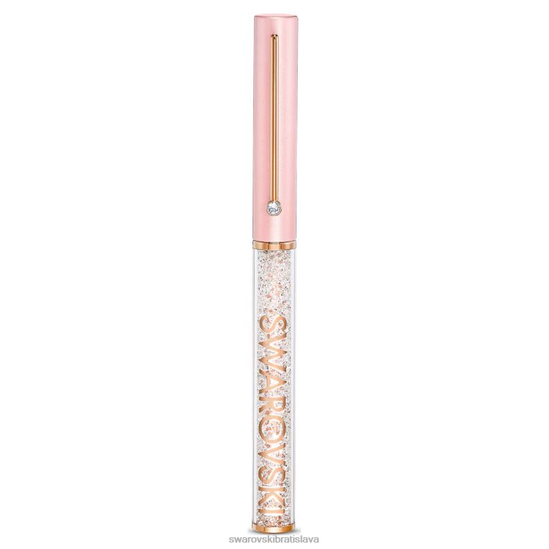 guľôčkové pero s kryštalickým leskom ružové, ružové lakované, pozlátené ružovým zlatom B8ZNT1280 Swarovski príslušenstvo - Image 4