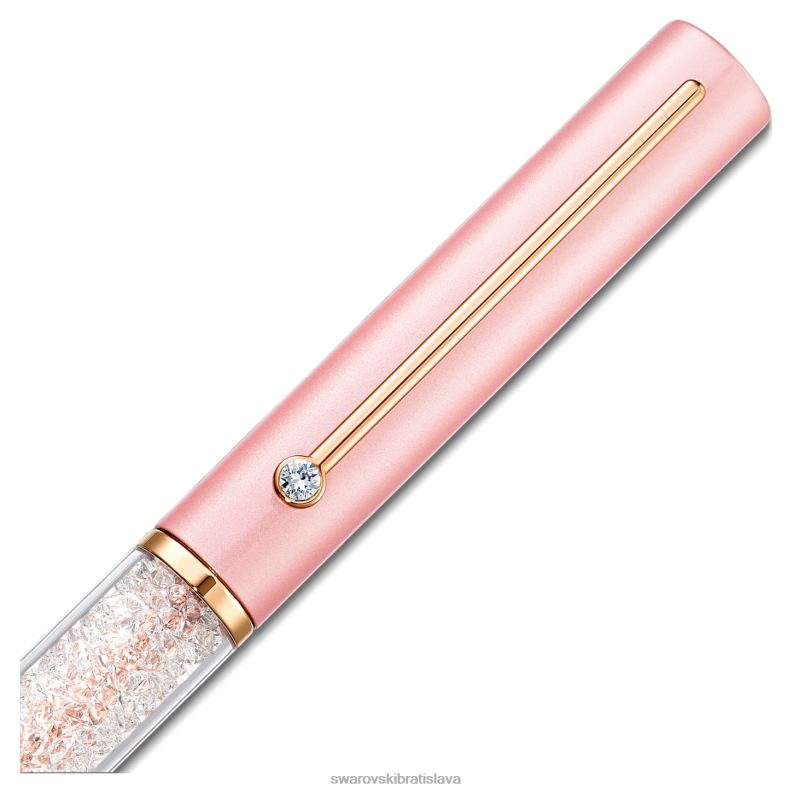guľôčkové pero s kryštalickým leskom ružové, ružové lakované, pozlátené ružovým zlatom B8ZNT1280 Swarovski príslušenstvo - Image 5
