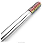 guľôčkové pero viacfarebné, pochrómované B8ZNT1257 Swarovski príslušenstvo - Image 3