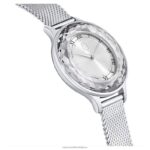 hodinky octea nova švajčiarska výroba, kovový náramok, strieborný tón, nehrdzavejúca oceľ B8ZNT1242 Swarovski príslušenstvo - Image 6