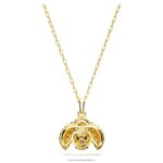idylický prívesok lienka, červená, pozlátená B8ZNT277 Swarovski šperky - Image 4