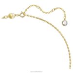 ikonický prívesok labuť labuť, žltá, pozlátená B8ZNT257 Swarovski šperky - Image 3