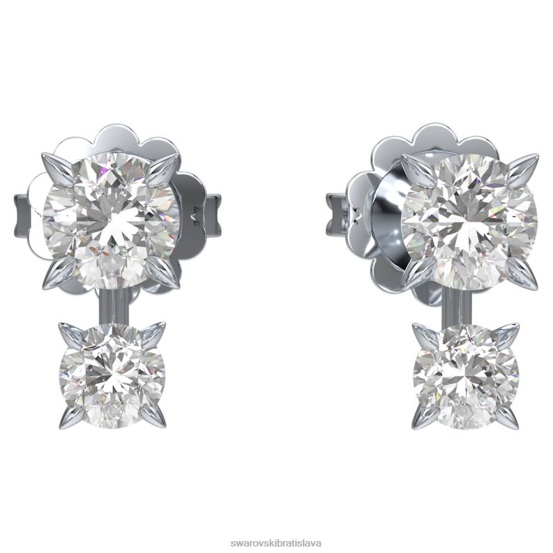 intimne_napichovacie_nausnice_14k_biele_zlato_b8znt653_swarovski_sperky.jpg intímne napichovacie náušnice 14k biele zlato B8ZNT653 Swarovski šperky - Image 1