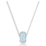 kamenný prívesok modrá, rhodiovaná B8ZNT306 Swarovski šperky
