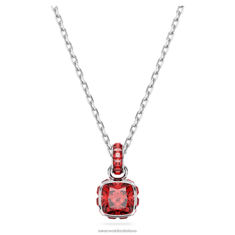 kamienkovy_privesok_hranaty_vybrus_julova_cervena_rhodiovana_b8znt200_swarovski_sperky.jpg kamienkový prívesok hranatý výbrus júlová, červená, rhodiovaná B8ZNT200 Swarovski šperky - Image 1