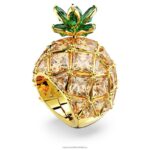 koktailový prsteň idyllia ananás, viacfarebný, pozlátený B8ZNT1026 Swarovski šperky - Image 3