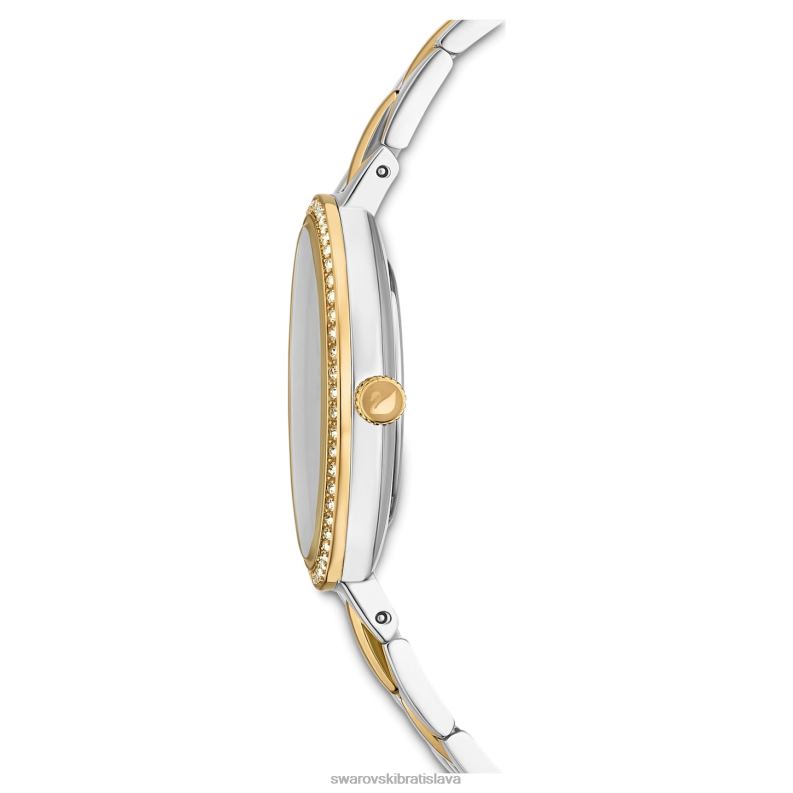 kozmopolitné hodinky švajčiarska výroba, kovový náramok, čierny, povrchová úprava zmiešaný kov B8ZNT1144 Swarovski príslušenstvo - Image 7