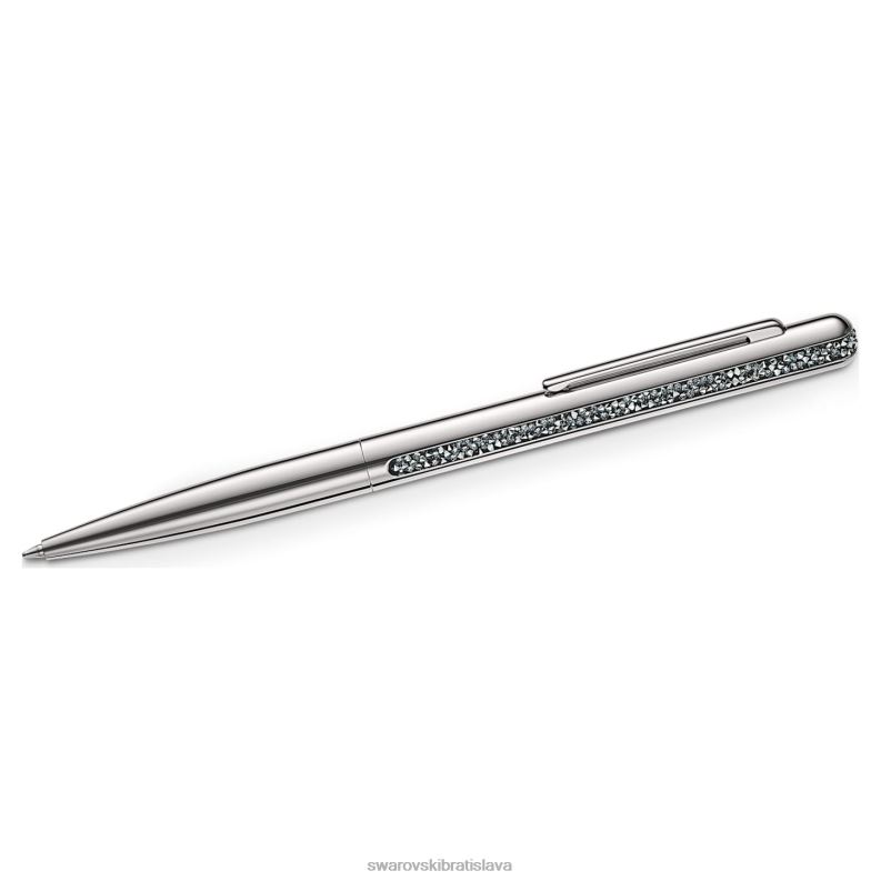 krystalovo_leskle_gulockove_pero_strieborny_odtien_pochromovany_b8znt1275_swarovski_prislusenstvo.jpg kryštálovo lesklé guľôčkové pero strieborný odtieň, pochrómovaný B8ZNT1275 Swarovski príslušenstvo - Image 1
