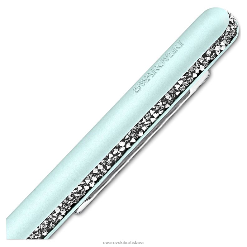 kryštálovo lesklé guľôčkové pero zelená, zelená lakovaná, chrómovaná B8ZNT1276 Swarovski príslušenstvo - Image 3