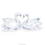 labutí pár zber B8ZNT1656 Swarovski dekorácie
