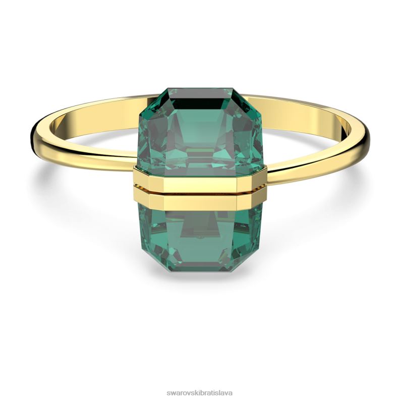 lucentny_naramok_magneticke_zapinanie_nadrozmerny_krystal_zelena_zlata_povrchova_uprava_b8znt604_swarovski_sperky.jpg lucentný náramok magnetické zapínanie, nadrozmerný kryštál, zelená, zlatá povrchová úprava B8ZNT604 Swarovski šperky - Image 1