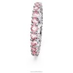 matricový krúžok okrúhly výbrus, ružová, rhodiovaná B8ZNT1003 Swarovski šperky - Image 4