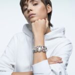 mesmera náramok nadrozmerné kryštály, biele, rhodiované B8ZNT588 Swarovski šperky - Image 2