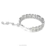 mesmera náramok zmiešané rezy, biele, rhodiované B8ZNT517 Swarovski šperky - Image 5