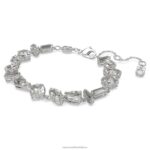 mesmera náramok zmiešané rezy, biele, rhodiované B8ZNT520 Swarovski šperky - Image 3