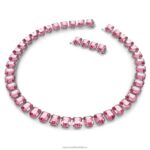 millenia náhrdelník osemhranného strihu ružové, rhodiované B8ZNT40 Swarovski šperky - Image 3