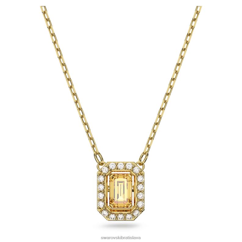 millenia_nahrdelnik_osemhranneho_strihu_zlta_pozlatena_b8znt32_swarovski_sperky.jpg millenia náhrdelník osemhranného strihu žltá, pozlátená B8ZNT32 Swarovski šperky - Image 1