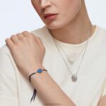 náhrdelník nekonečna infinity, biele, rhodiované B8ZNT75 Swarovski šperky - Image 4