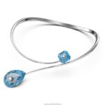 náhrdelník numina modrá, rhodiovaná B8ZNT80 Swarovski šperky - Image 3