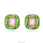 napichovacie náušnice dulcis vankúšový strih, zelená B8ZNT719 Swarovski šperky