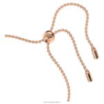 náramok exalta okrúhly strih, čierna, pozlátená ružovým zlatom B8ZNT536 Swarovski šperky - Image 4