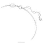 náramok volta mašlička, biela, rhodiovaná B8ZNT442 Swarovski šperky - Image 4