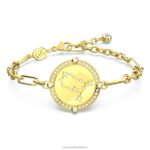 náramok zverokruhu gemini, zlatý tón, pozlátený B8ZNT439 Swarovski šperky