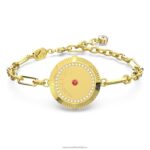 náramok zverokruhu kozorožec, zlatý tón, pozlátený B8ZNT466 Swarovski šperky - Image 4