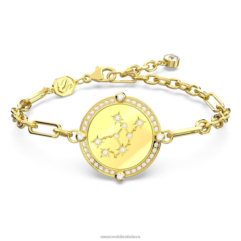 naramok_zverokruhu_panensky_zlaty_ton_pozlateny_b8znt447_swarovski_sperky.jpg náramok zverokruhu panenský, zlatý tón, pozlátený B8ZNT447 Swarovski šperky - Image 1