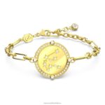 náramok zverokruhu vodnár, zlatý tón, pozlátený B8ZNT449 Swarovski šperky