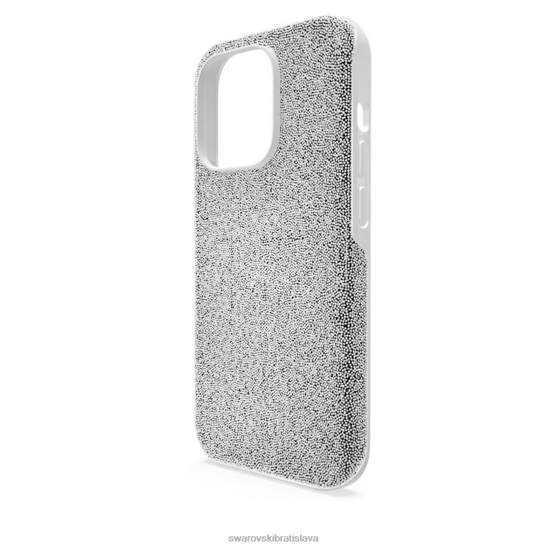 nové vysoké puzdro na smartfón strieborný tón B8ZNT1344 Swarovski príslušenstvo - Image 4