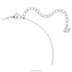 okrúhly prívesok z kameňa október, ružová, rhodiovaná B8ZNT315 Swarovski šperky - Image 3