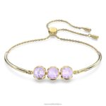 orbita náramok okrúhly strih, viacfarebný, pozlátený B8ZNT498 Swarovski šperky