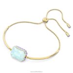 orbita náramok osemhranný výbrus, viacfarebný, pozlátený B8ZNT492 Swarovski šperky - Image 3