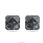 ortyxové napichovacie náušnice pyramídový výbrus, sivý, ruténiový B8ZNT696 Swarovski šperky