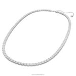 pás hranatý rez, biela, rhodiovaná B8ZNT1492 Swarovski príslušenstvo - Image 4