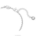 popový náramok s labuťou labuť, modrá, rhodiovaná B8ZNT451 Swarovski šperky - Image 4