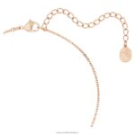 pôvodne nastavený biele, pozlátené ružovým zlatom B8ZNT398 Swarovski šperky - Image 4