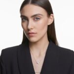 prilákať dušu náhrdelník srdce, biele, rhodiované B8ZNT67 Swarovski šperky - Image 2