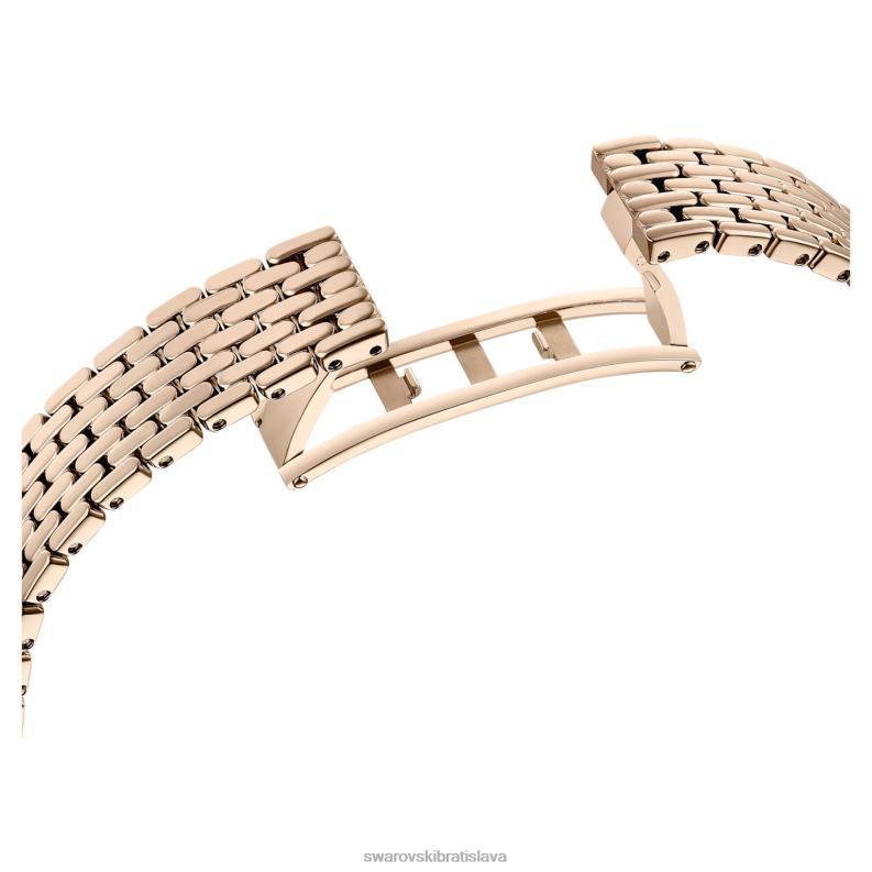 prilákať hodinky swiss made, pave, kovový náramok, zlatý tón, šampanské zlaté prevedenie B8ZNT1135 Swarovski príslušenstvo - Image 7