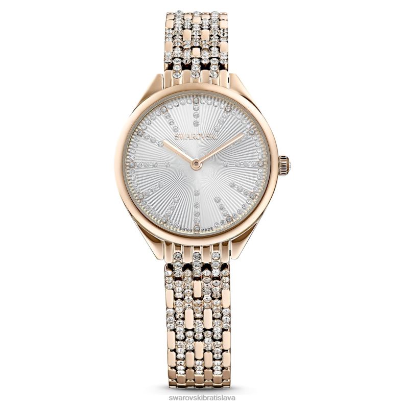 prilakat_hodinky_swiss_made_pave_kovovy_naramok_zlaty_ton_sampanske_zlate_prevedenie_b8znt1135_swarovski_prislusenstvo.jpg prilákať hodinky swiss made, pave, kovový náramok, zlatý tón, šampanské zlaté prevedenie B8ZNT1135 Swarovski príslušenstvo - Image 1