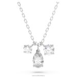 prilákať prívesok zmiešané rezy, klaster, biela, rhodiované B8ZNT297 Swarovski šperky