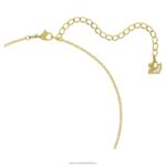 prívesok exalta okrúhly strih, zelená, pozlátená B8ZNT256 Swarovski šperky - Image 3